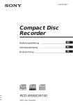 Compact Disc Recorder