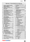 INHALTSVERZEICHNIS