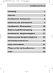 Inhaltsverzeichnis Einleitung 2 Bedienung des Audiosystems