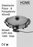 CPP-40A (Elektrische Pizza & Partypfanne)