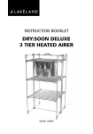 DRY:SOON DELUXE 3 TIER HEATED AIRER