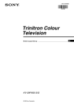 Trinitron Colour Television