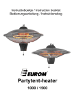 Partytent-heater