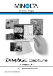 DiMAGE Capture - Konica Minolta Support