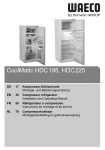 CoolMatic HDC195, HDC225