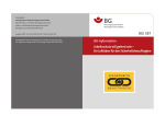BGI 587 - Arbeitssicherheit.de