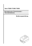 Bedienungsanleitung Serie TX200/ TX300/ TX600