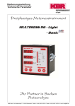 Dreiphasiges Netzmessinstrument Ihr Partner in Sachen