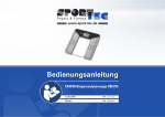 Bedienungsanleitung - Sport-Tec