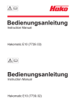 Bedienungsanleitung