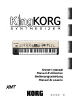 KingKORG Owner's manual