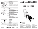 OM, McCulloch, M53-625 CMDE, 96141019800, 2009