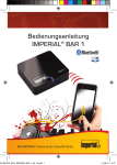 Bedienungsanleitung IMPERIAL® BAR 1