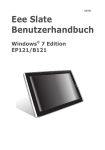 Eee Slate Benutzerhandbuch