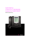 Systemtelefone Comfort Pro P 100/300/500, Comfort Pro P 300 IP