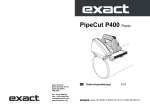 PipeCut P400 Plastic