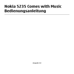 Nokia 5235 Comes with Music Bedienungsanleitung