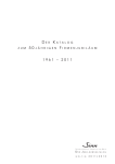 D e r K atalog zum 50 jährigen F irmenjubiläum - Sinn