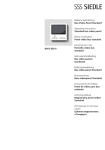 Bedienungsanleitung Bus-Video-Panel Standard Operating