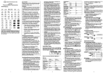 D BEDIENUNGSANLEITUNG LCD−8110 Wissenschaftlicher