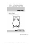 Aktive Lautsprecher Phonic A540 Für dieses Gerät ist eine