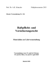 Haftpflicht- und Versicherungsrecht