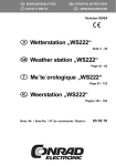 Wetterstation „WS222“