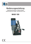 MAB 100 Bedienungsanleitung