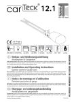 Bedienungsanleitung CarTeck 12.1