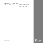 Bedienungsanleitung HTC Touch Diamond