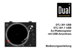 DTJ 301 USB DTJ 301.1 USB DJ-Plattenspieler mit USB