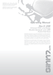 Operating Manual Rox.6 USB