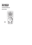 Bedienungsanleitung Industrieller Multimeter Extech EX510