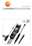 Bedienungsanleitung de testo 300 M und XL