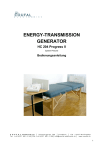 ENERGY-TRANSMISSION GENERATOR HC 204 Progress II