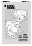 Instruction Manual (Européen) - Black & Decker Service Technical