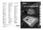 DTXPRESS IV Owner's Manual - Drum-tec