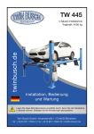Handbuch TwinBusch 4 S&auml;ulen Hebeb&uuml;hne