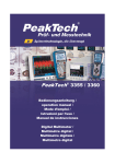 PeakTech® 3355 / 3360 - Beta-eSTORE