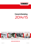 Gesamtkatalog - SOMMER Kaputechnika Kft.