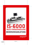Neopost IS-6000 Bedienungsanleitung