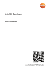 testo 184 Bedienungsanleitung