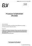 Prozessor-schaltnetzteil sPs 5630