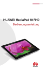 Bedienungsanleitung Huawei MediaPad 10
