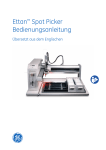 Ettan Spot Picker Operating Instructions