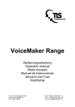 TLS Voicemaker sarja - Suomen koulupalvelu Oy