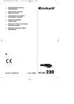 RT-AG 230 - Einhell Germany AG