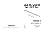 MLS-20 + MLS-50 MINI LED STRIP-user_manual