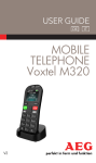 MOBILE TELEPHONE Voxtel M320