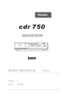 CDR750_Bedienungsanleitung Deutsch